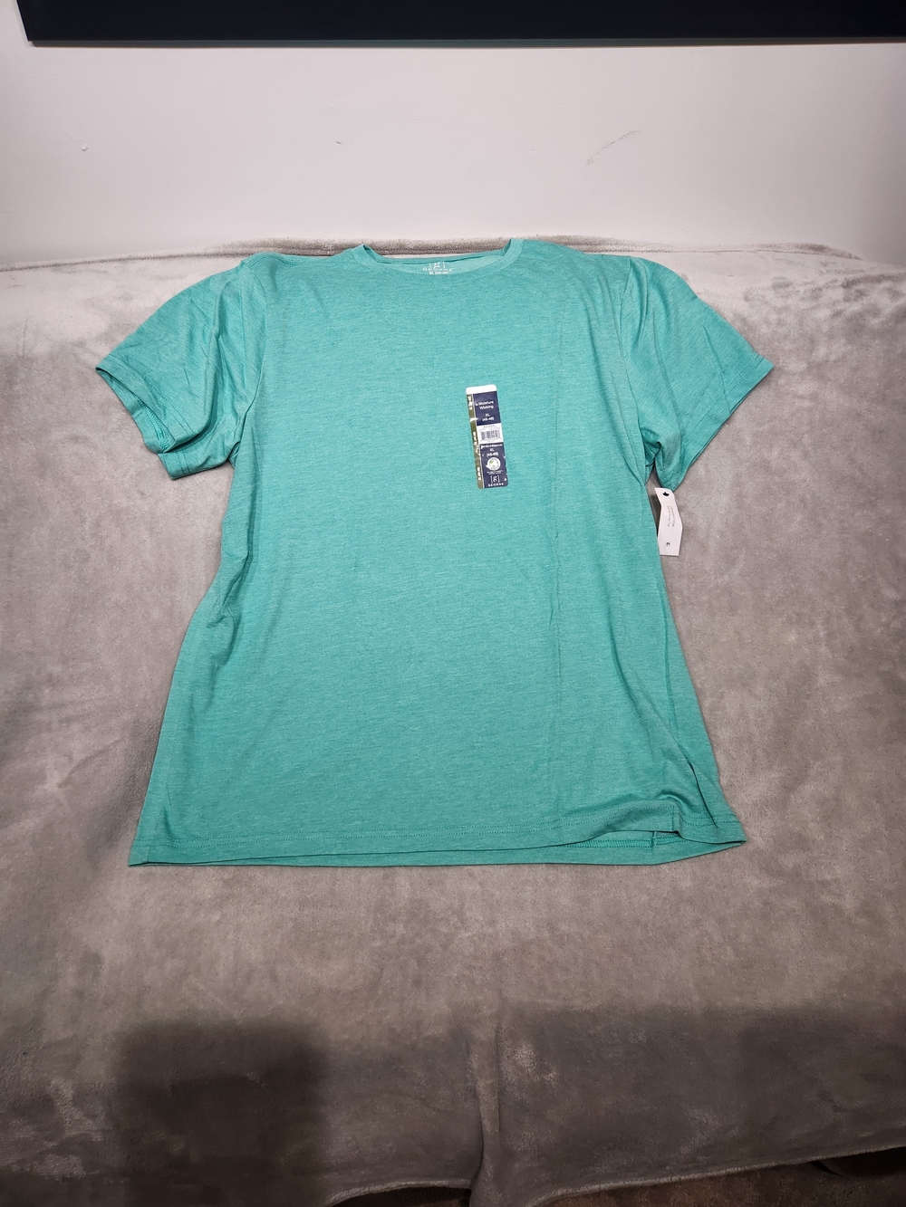 George Teal Short-Sleeve Crewneck Tee